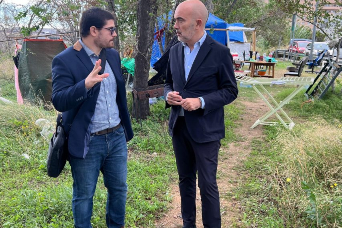 Dani Sirera exige a Collboni acabar con todos los asentamientos irregulares