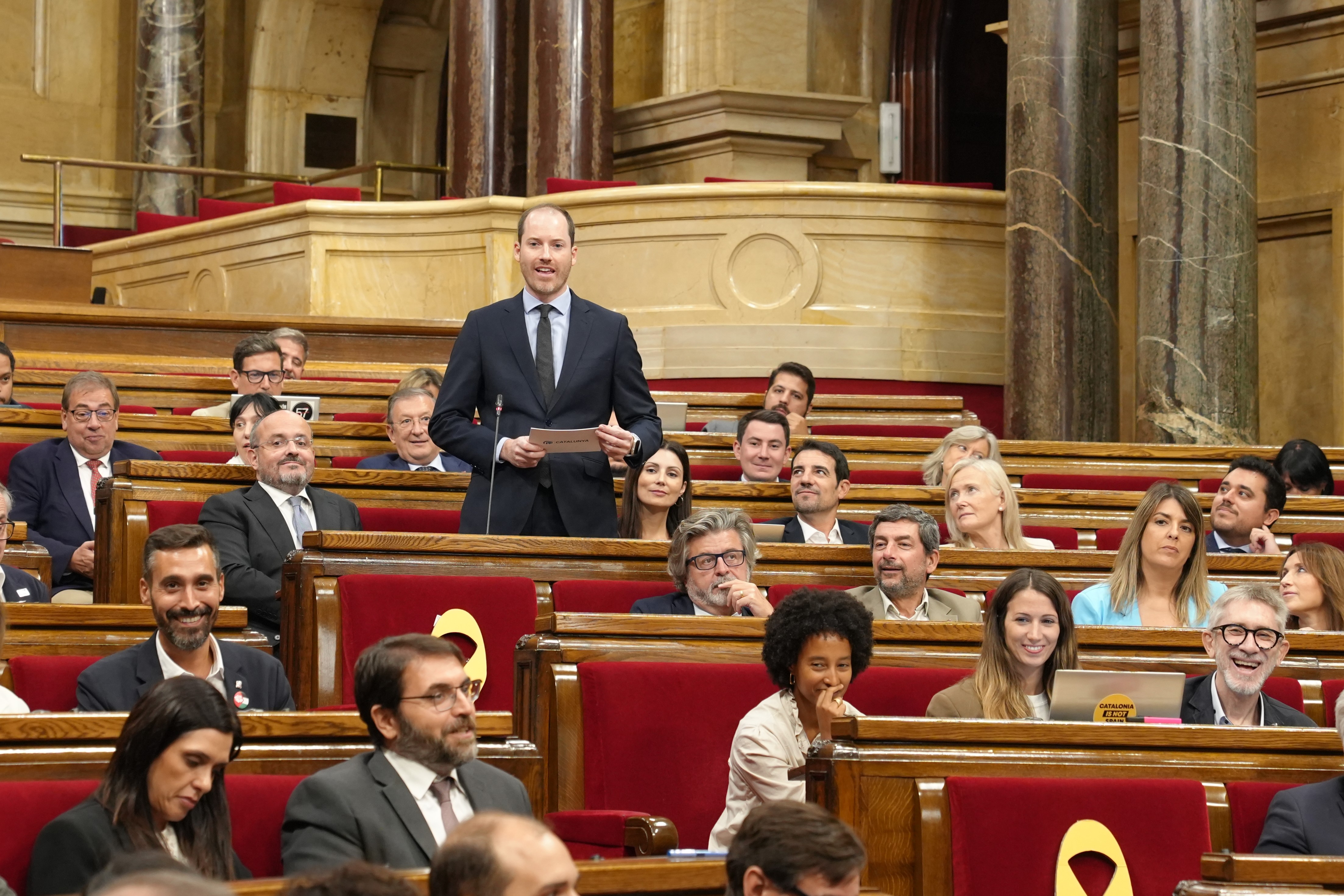 Juan Fernández: “Si 2026 empieza sin que Cataluña tenga presupuestos, el único responsable será Salvador Illa”